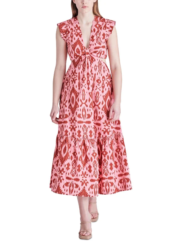 End Of Season Sale Clothing Got Your Batik Womens Cotton Long Fit & Flare Dress