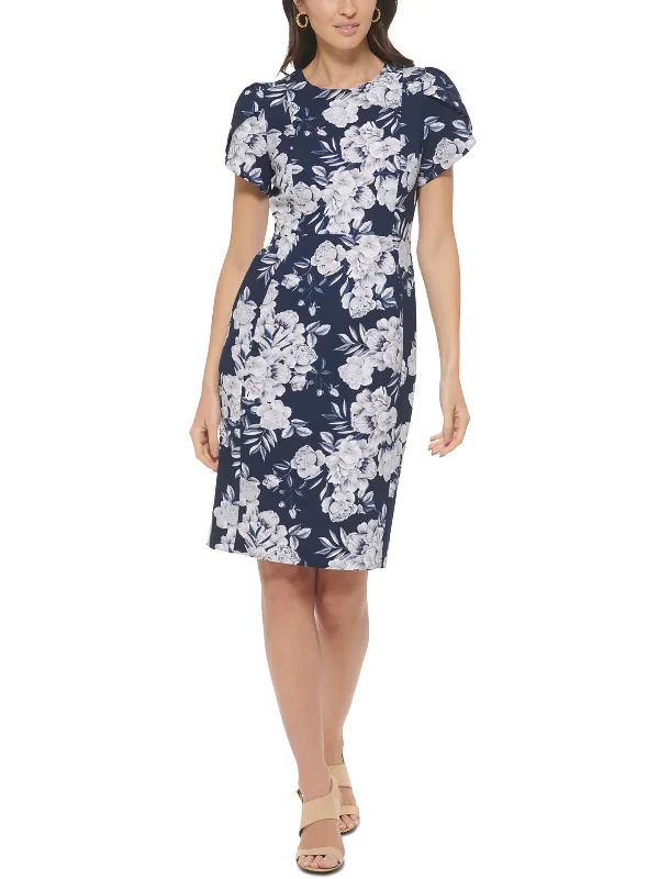 Designer Women's Fashion Online Womens Polyester Wear To Work Dress