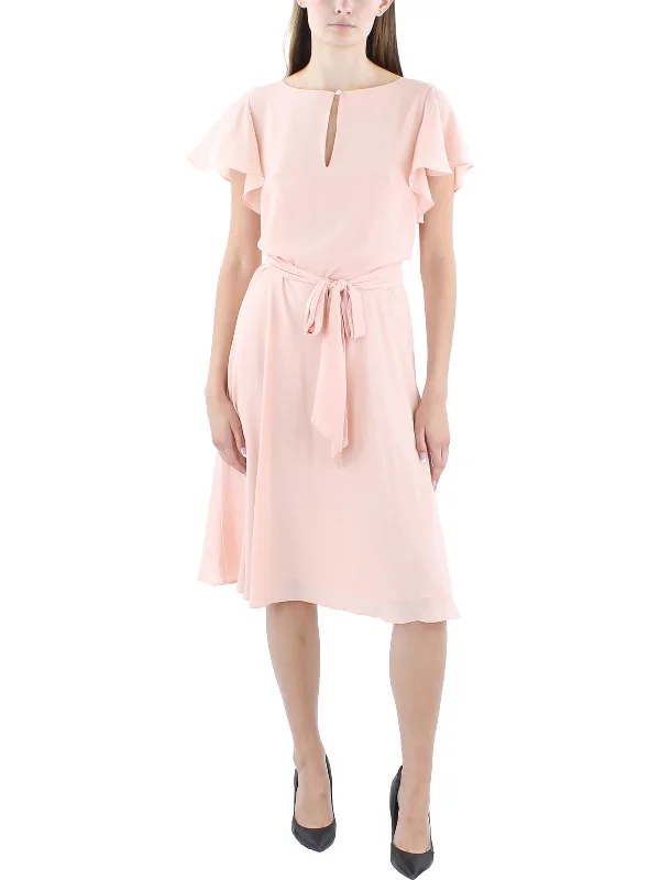 Women's Elegant Clothes Womens Office Business Fit & Flare Dress
