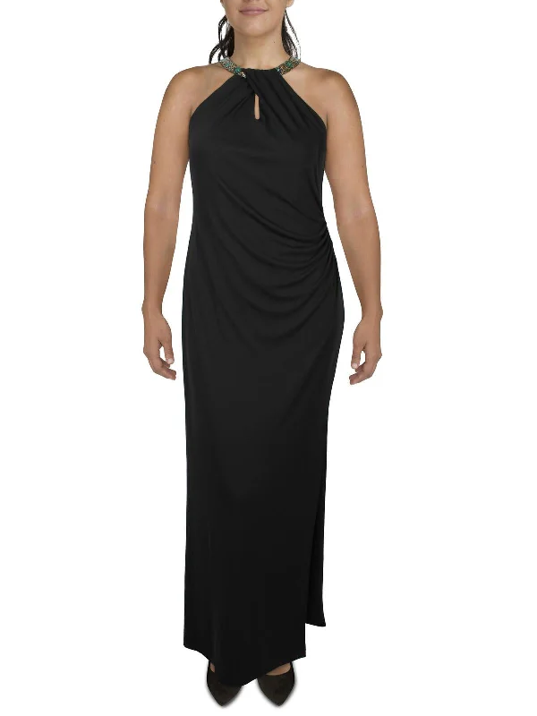 Affordable Online Boutique Womens Halter Long Halter Dress