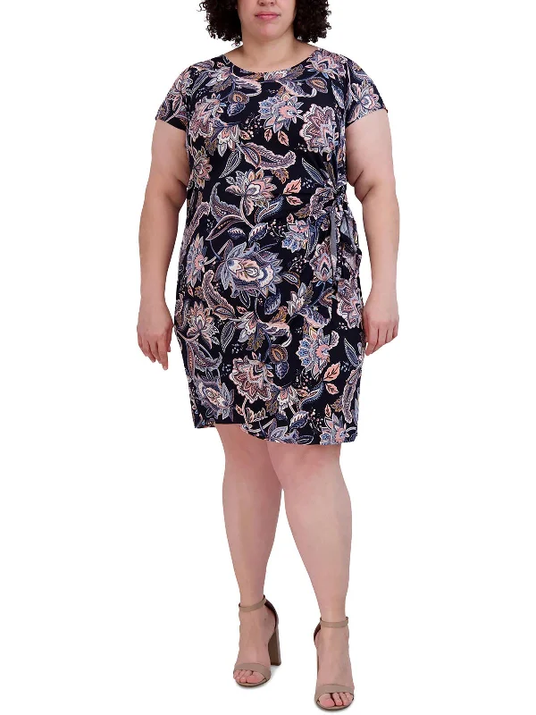 Elegant Women's Clothing Online Plus Womens Beach Knee-Length Sheath Dress