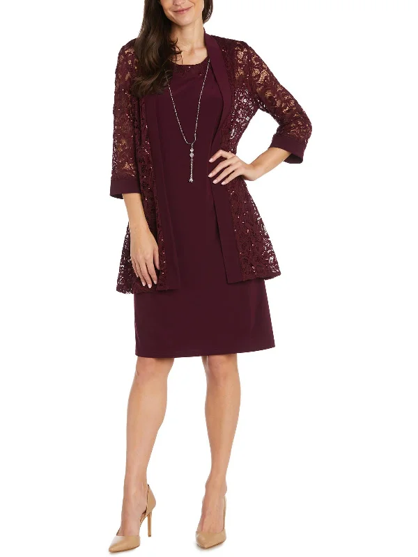 Casual Clothing For Women Womens Lace Outfit Two Piece Dress