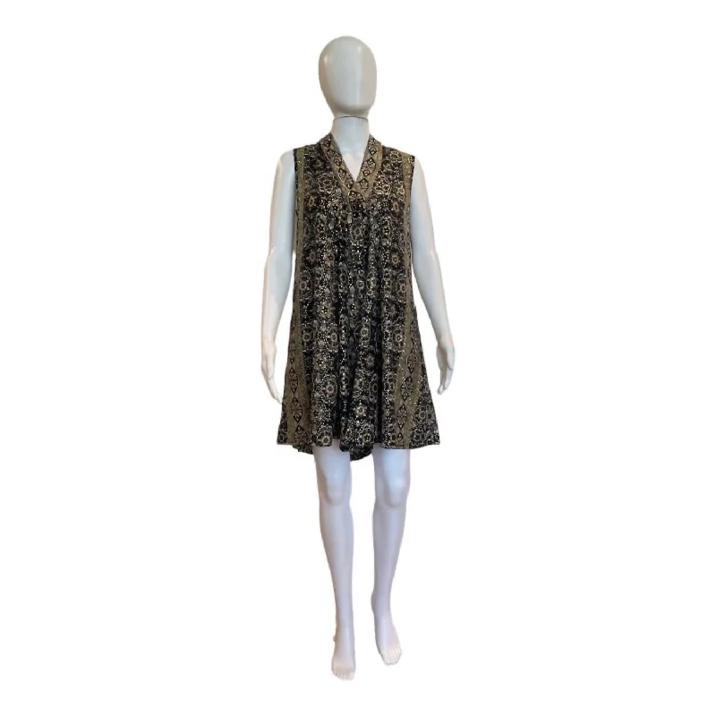 Easygoing Women's Style Women's Maple Swing Dress In Multi