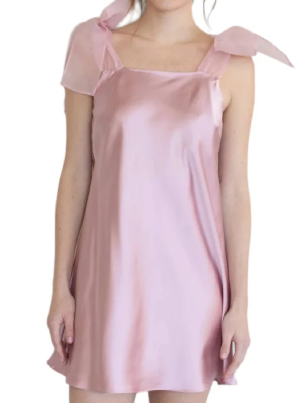 Charming Women's Clothes For Special Events Kate Dress In Dusty Rose