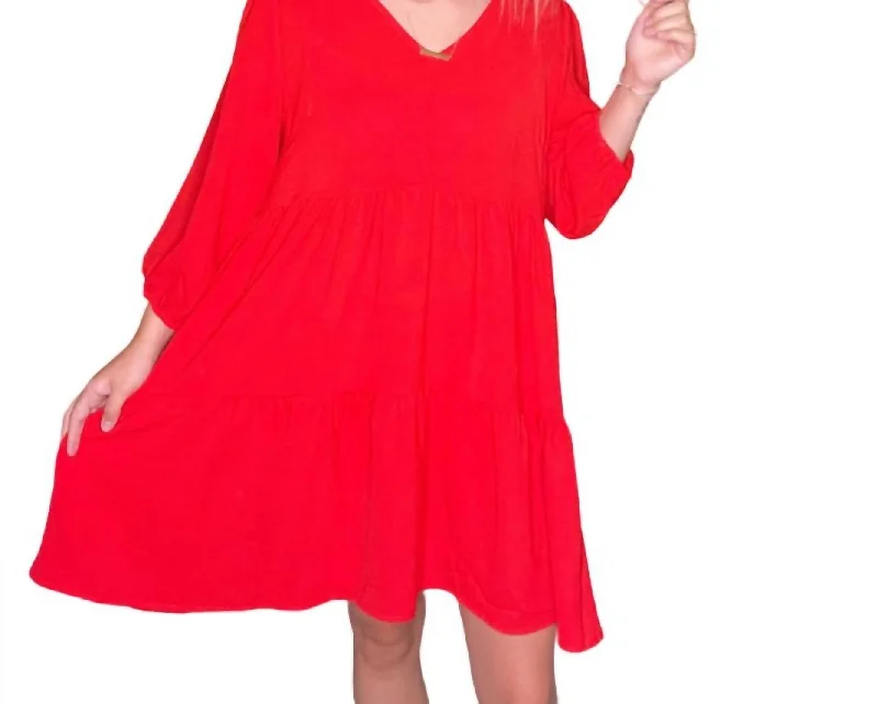 Fashionable Dresses for Women Classic Tiered Dress