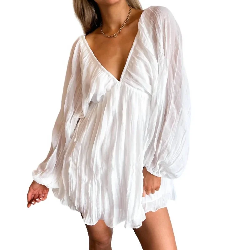 Affordable Women's Garments American Sweetheart Dress In White