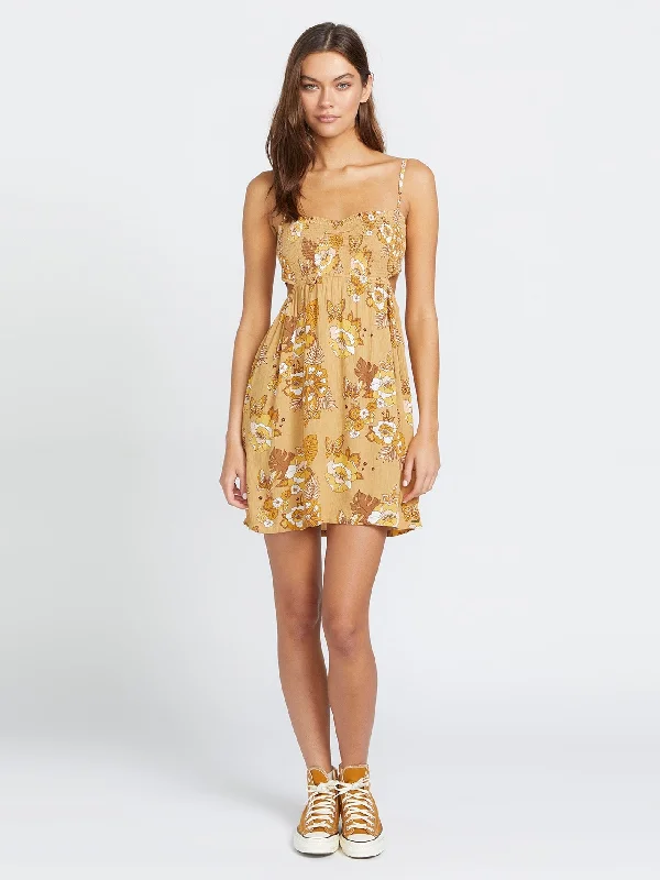 End Of Season Sale Clothing Sun Keep Dress - Tropic Yellow