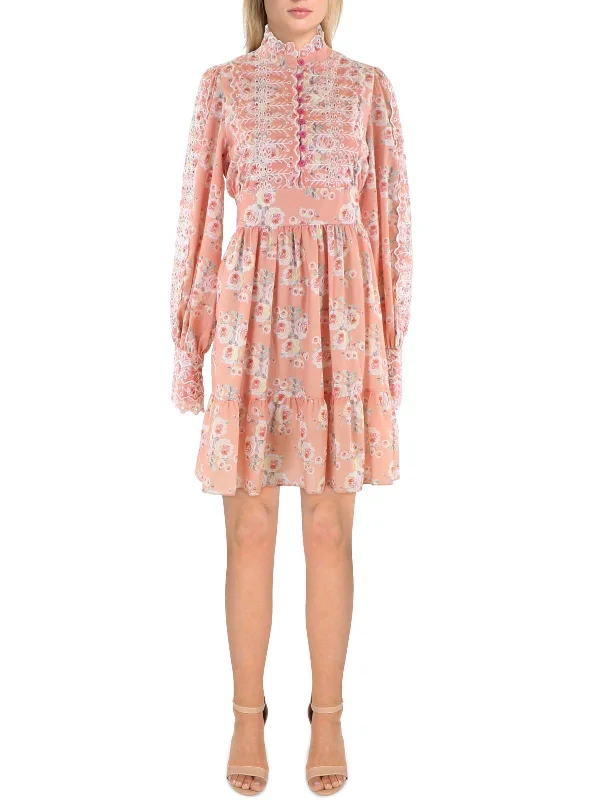 Women Wear Brands Womens Cotton Short Fit & Flare Dress