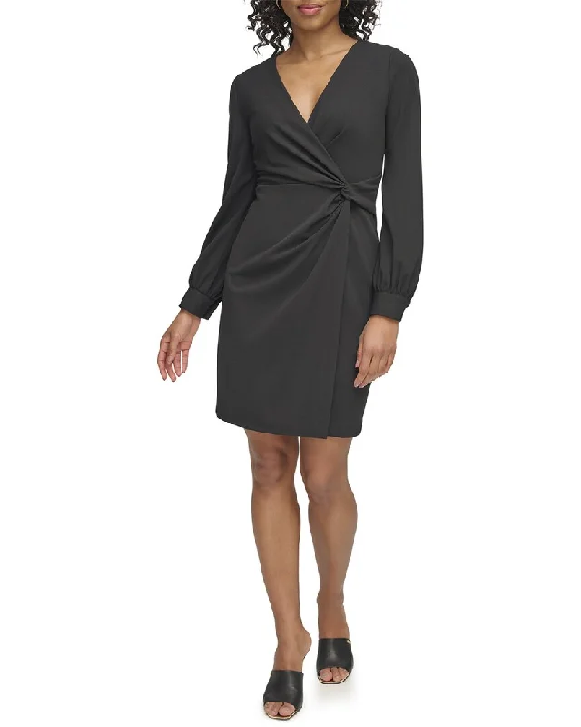 Relaxed Style DKNY Side Knot Dress