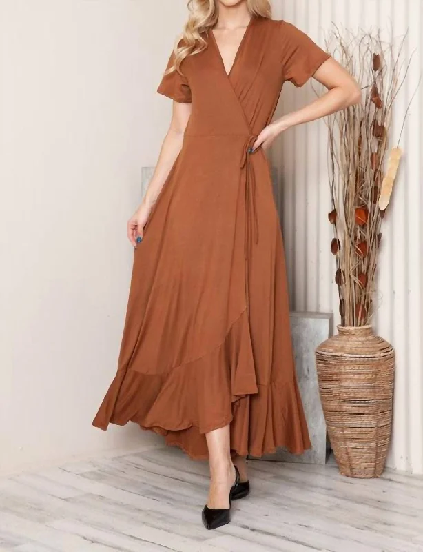 Women's Vintage-Inspired Clothing Archer Dress In Camel