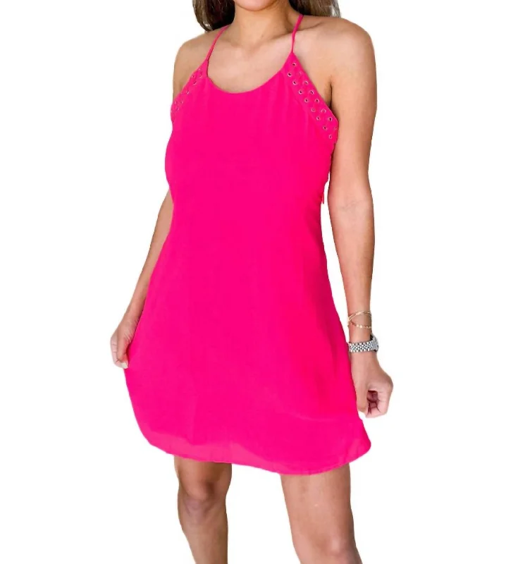 Women's Clothing Online Sale Callie Racerback Dress In Pink