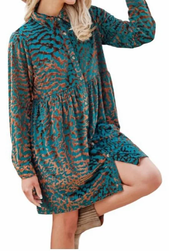 Exclusive Online Sale Jess Dress In Teal