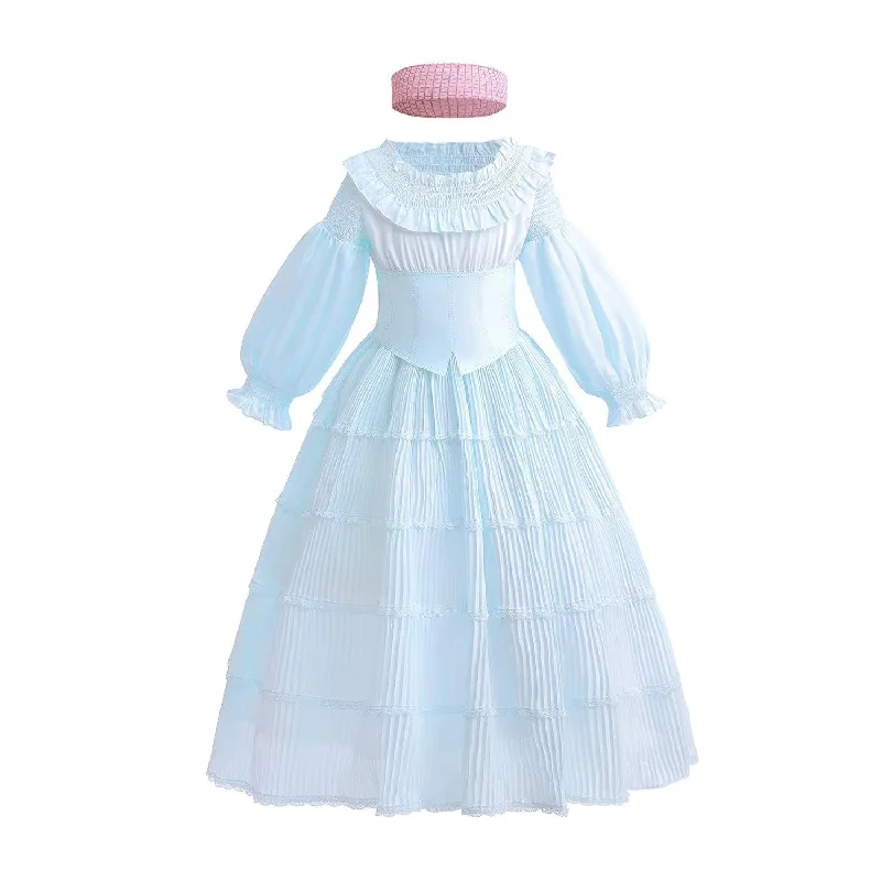 Women's Sporty Chic Clothes BLUE MERMAID DRESS WITH HEADBAND