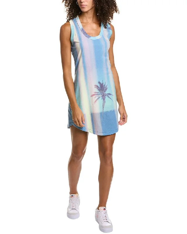 Women Fashion Sol Angeles Sunset Palm Tank Dress