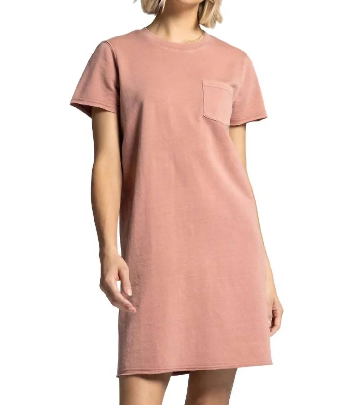 Clothes For Women Raiya Dress In Rose Tan