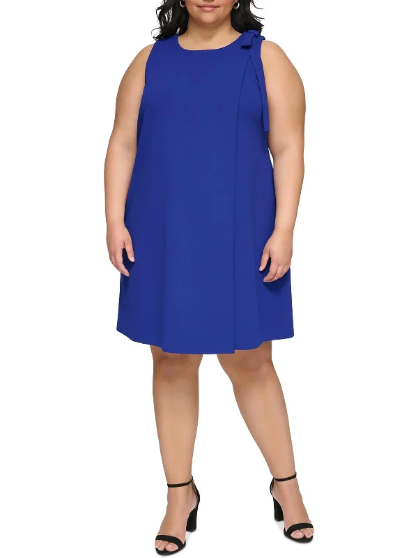 Big Sale Event Plus Womens Business Knee-Length Sheath Dress