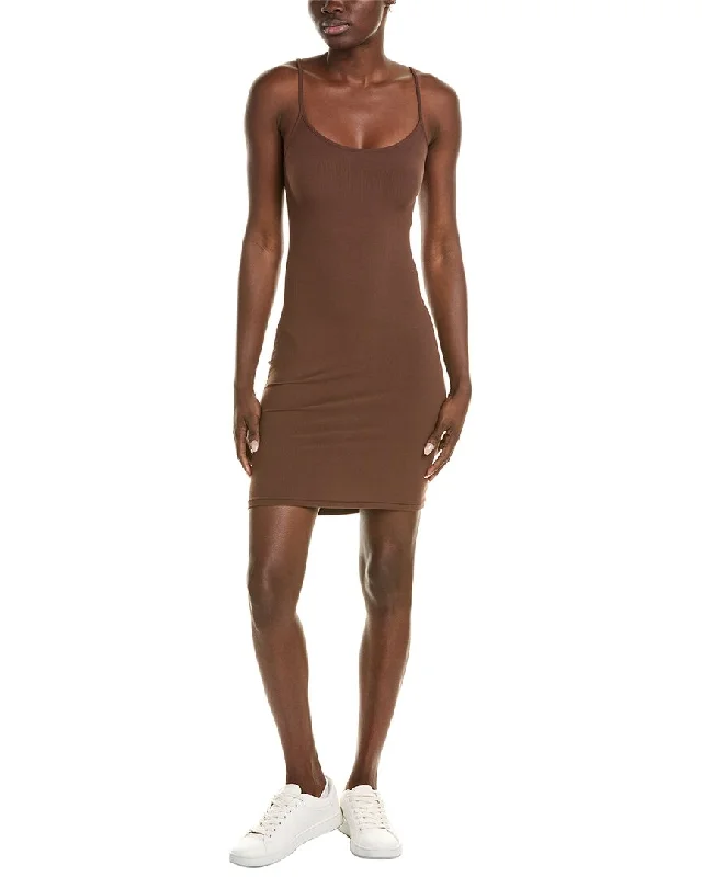 Trendy Women's Wear SERENETTE Ribbed Tank Dress