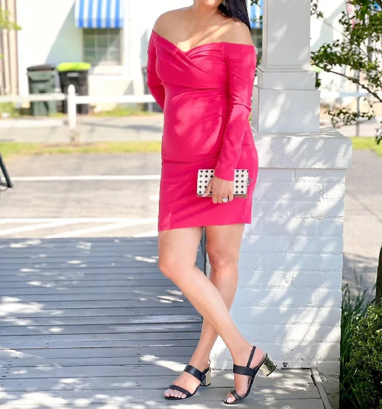 Timeless Women's Clothes Sharpay Dress In Neon Pink