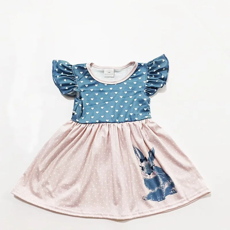 Casual Chic for Women BUNNY TEAL & PINK DRESS