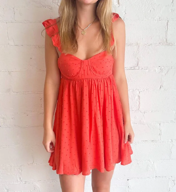 Women Clothes Serendipity Dress In Red