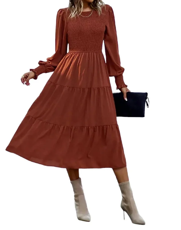 Athleisure Wear Isabelle Slim Dress In Red