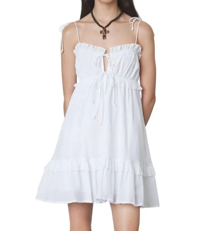 Classic Clothes For Women Emily Dress In White