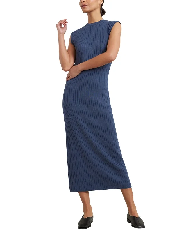 Elegant Fashion Modern Citizen Harrah Ribbed Column Dress