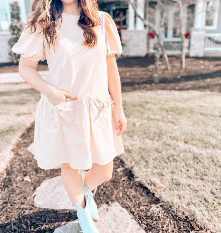 Chic Women's Clothing Online Piper Dress In Cream