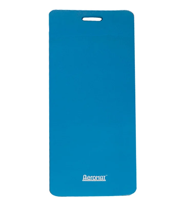 Affordable Luxury For Every Yoga Session AeroMat Elite Workout Mat with Handles 48" 12.7mm Extra Thick Blue