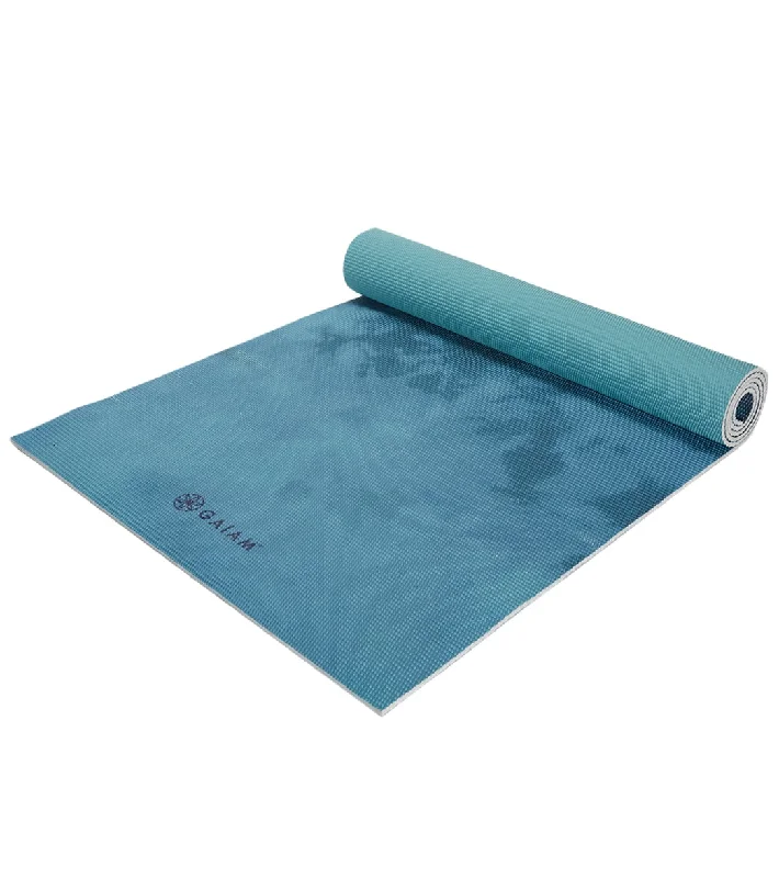 Transform Your Flow With Affordable Yoga Essentials Gaiam 5mm Printed Yoga Mat Tie Dye Frost