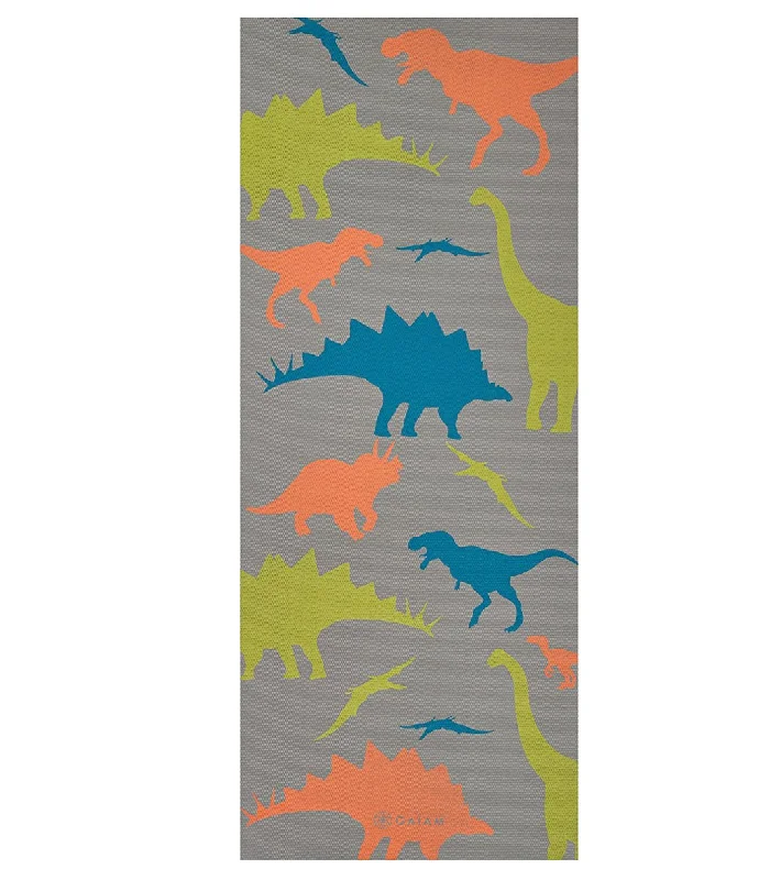 Deepen Your Practice With Budget-Friendly Accessories Gaiam Dino Zone Kids Yoga Mat 60" 4mm Thick