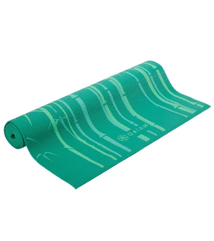 The Perfect Fit For Your Yoga Journey, Now On Sale Gaiam Green Bamboo Classic Yoga Mat 68" 3mm