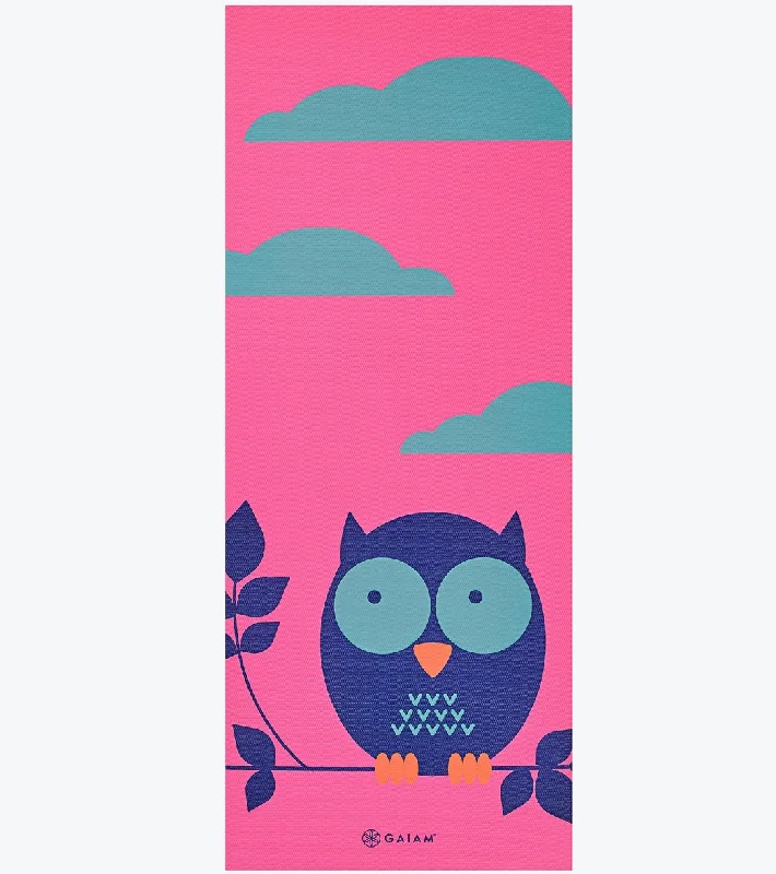 Serenity Starts With Savings On Yoga Accessories Gaiam Owl Kids Yoga Mat 60" 4mm Thick Owl