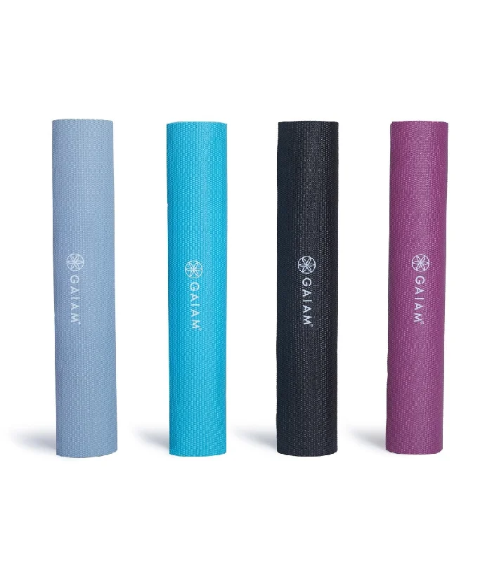 Feel The Difference With Premium Yoga Gear Deals Gaiam Yoga Mat 68" 5mm Heron