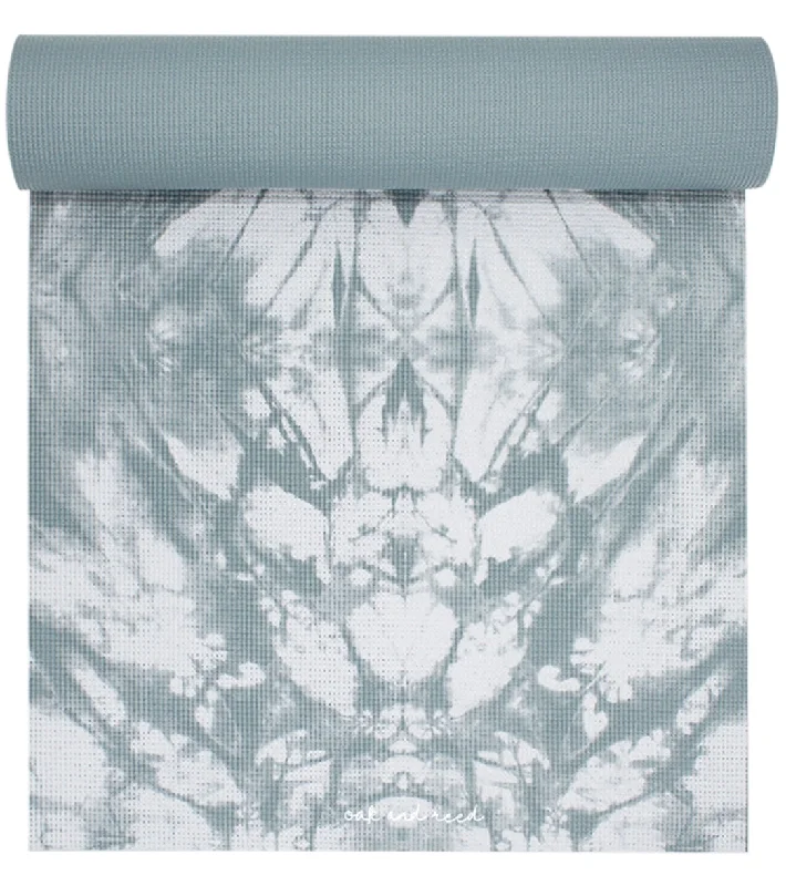From Mat To Movement, Shop Yoga Deals Oak and Reed 4mm Yoga Mat, Tie Dye Medallion Teal