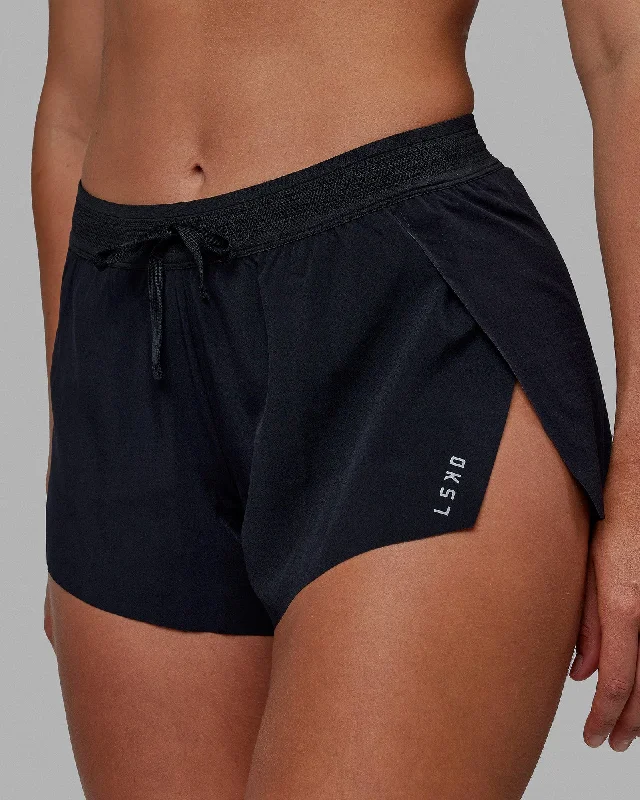 Affordable Activewear Designed For Movement Accelerate 3" Run Shorts - Black
