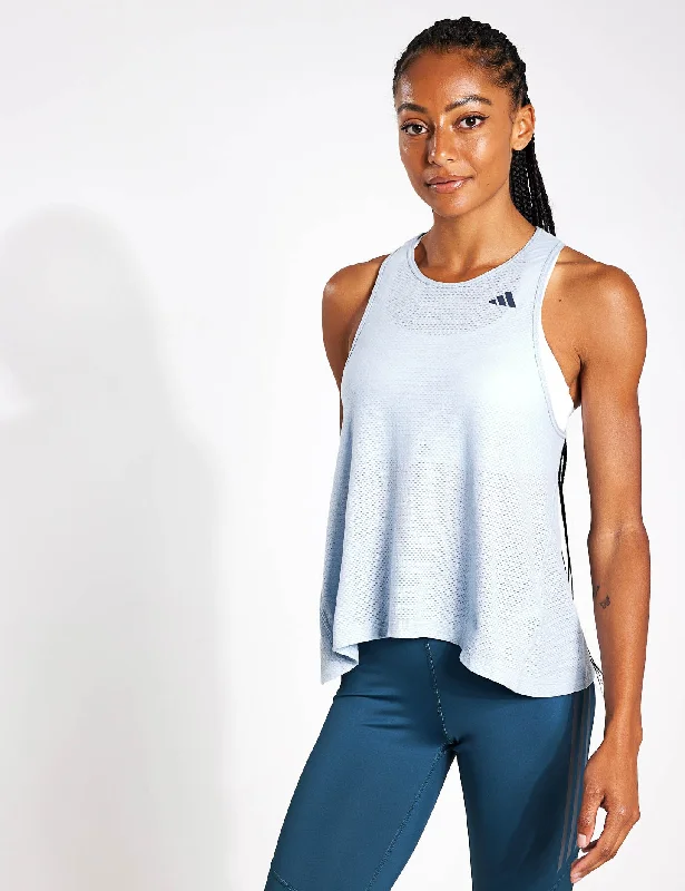 Look Good, Feel Good, And Save Big Run Icons Made with Nature Running Tank Top - Wonder Blue