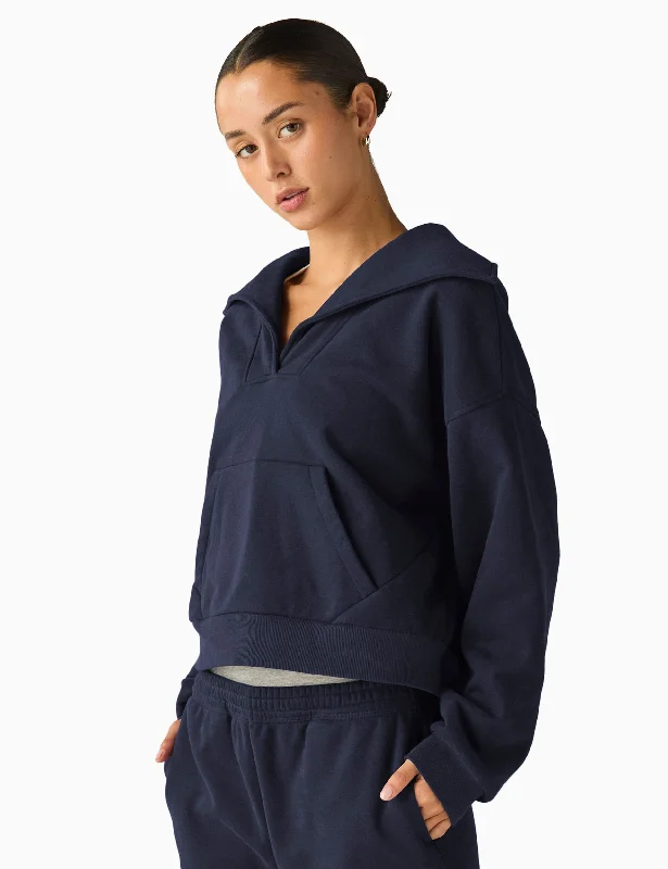 The Best Yoga Wear At The Best Prices Street Smart Pullover - After Dark Navy