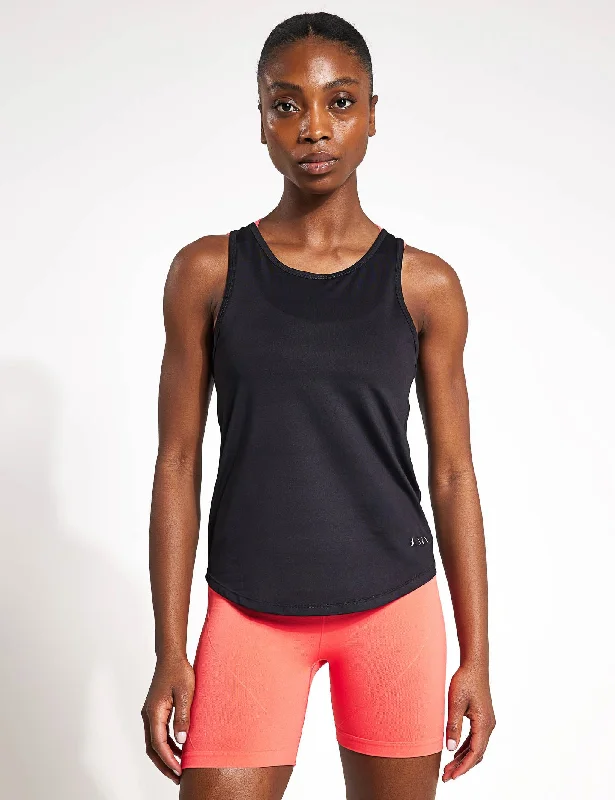 Master Every Pose With Premium Yoga Wear Deals Daila Tank - Black