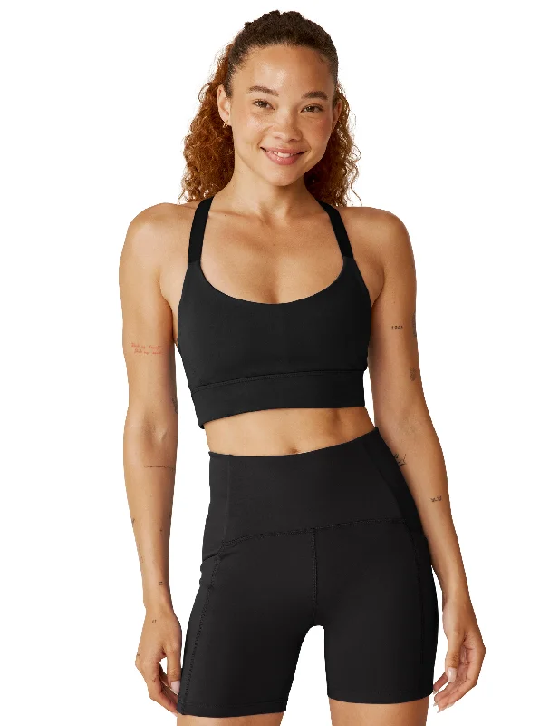 Breathe Easy In Comfortable Yoga Outfits Beyond Yoga POWERBEYOND™ Strive Long Line Bra
