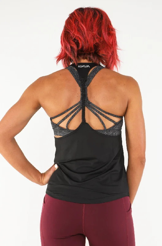 Comfortable, Stylish, And Now More Affordable Braided Tank Top in Black - Final Few