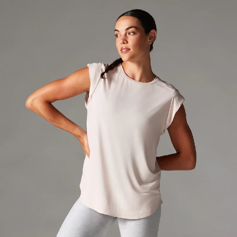 Premium Yoga Wear At Special Discounts Cap Sleeve Muscle Tee