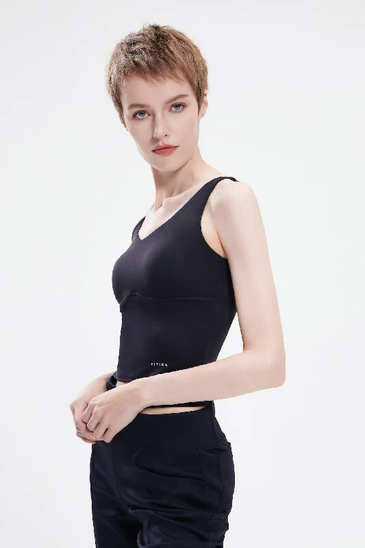 Flex Your Budget With Premium Yoga Clothing Deals Clelia Mesh Tank
