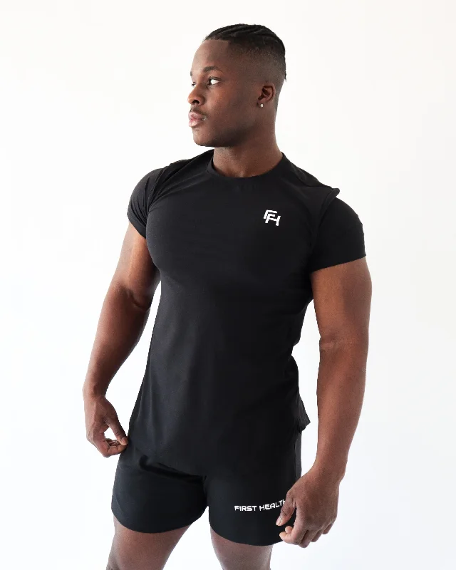 Trendy Yoga Outfits At Budget-Friendly Prices Elevate T-Shirt - Panther