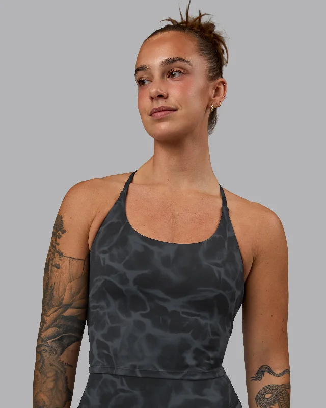 Shop High-Quality Yoga Apparel At Exclusive Discounts Elixir Active Tank - Tranquil-Black