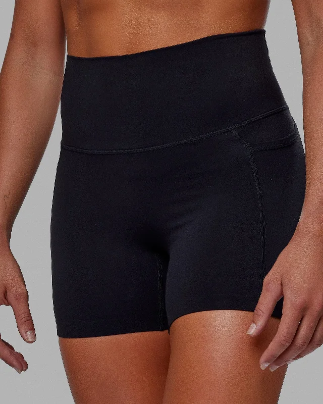 The Perfect Blend Of Comfort And Savings Elixir X-Length Shorts With Pockets - Black