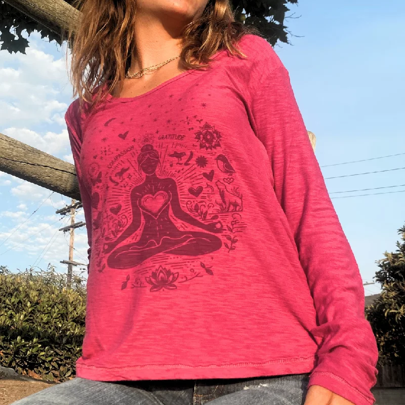 Fuscia/ Gratitude Print