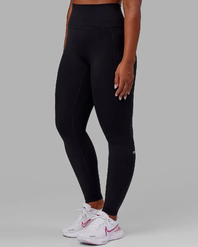 Comfortable, Stylish, And Now More Affordable Fusion X-Long Leggings - Black