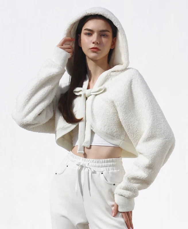 Your Go-To Yoga Outfits Now More Affordable Grande Line Teddy Bolero Outer