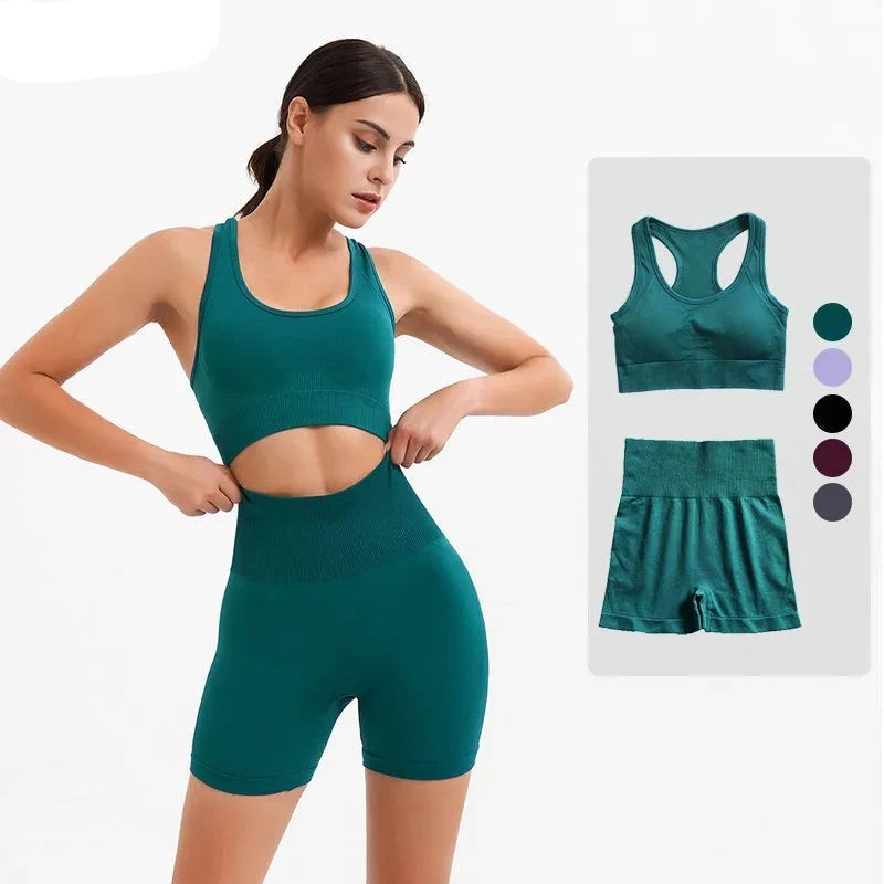 Stretch In Style With Budget-Friendly Yoga Wear Halterneck Yoga Set